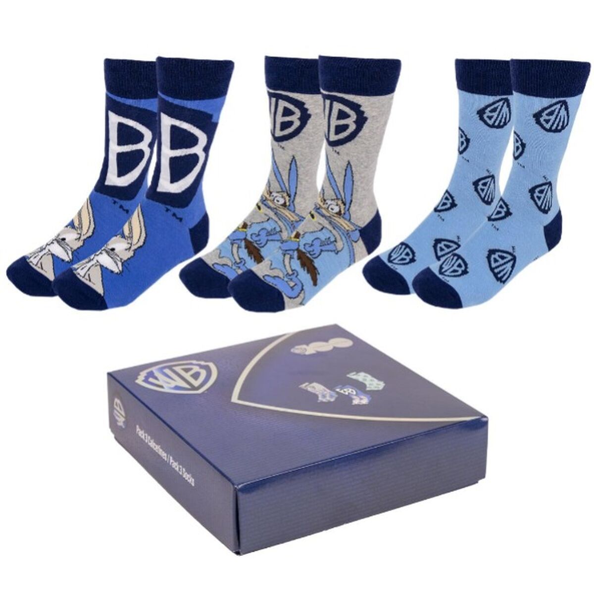 Calzini Warner Bros 3 Pezzi